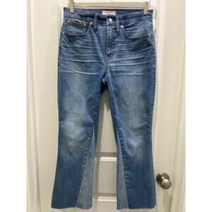 Madewell Cali Demi Boot Cut Medium Wash Denim Jeans Sz 28